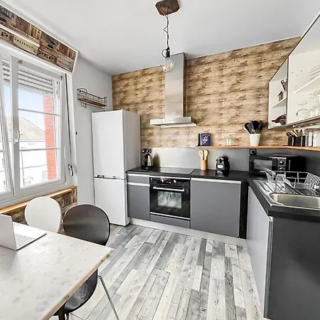 Capacité 4 Personnes Dunkerque, 1 Chambre, Terrasse Exterieure * Dunkirk