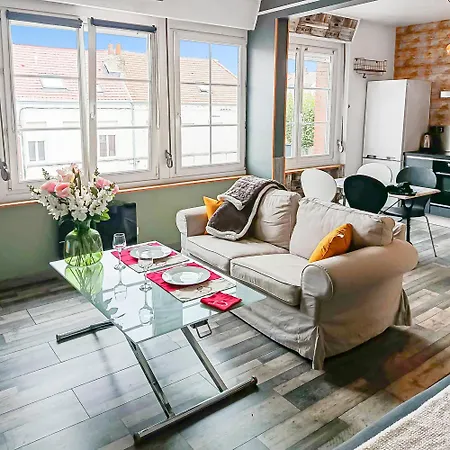 Le Capacite 4 Personnes Dunkerque, 1 Chambre, Terrasse Exterieure