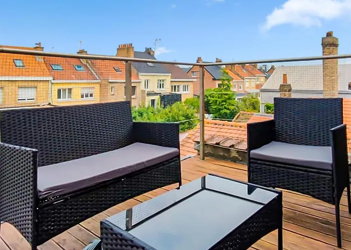 Appartement Avec Terrasse Exterieure, Capacité 4 Personne, 1 Chambre, Digue De Malo A 800m Dunkirk