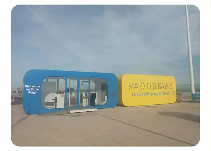 Avec Terrasse Exterieure, Capacité 4 Personne, 1 Chambre, Digue De Malo A 800m *